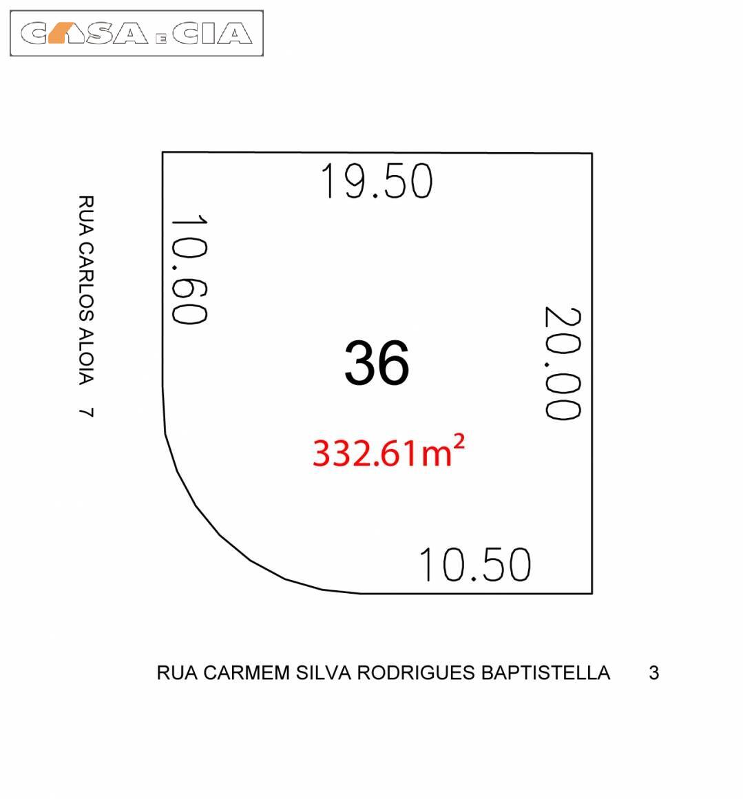 Terreno à venda, 332m² - Foto 2