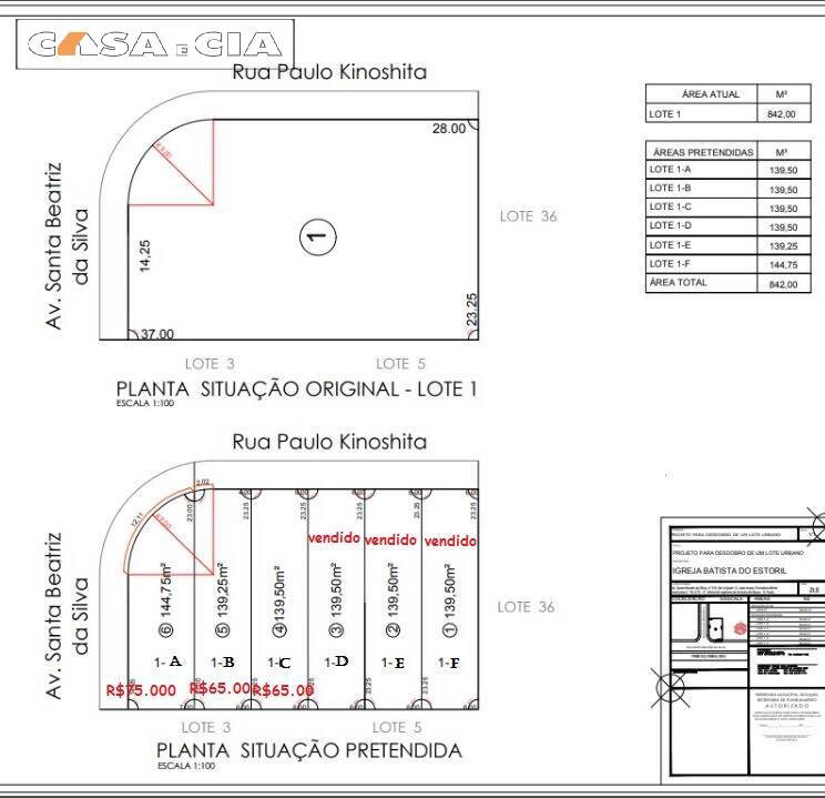 Terreno à venda, 144m² - Foto 5