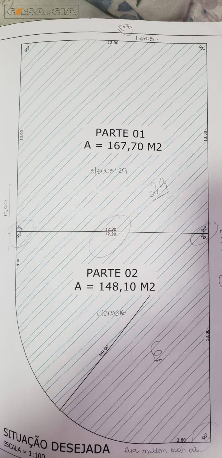 Terreno à venda, 167m² - Foto 2