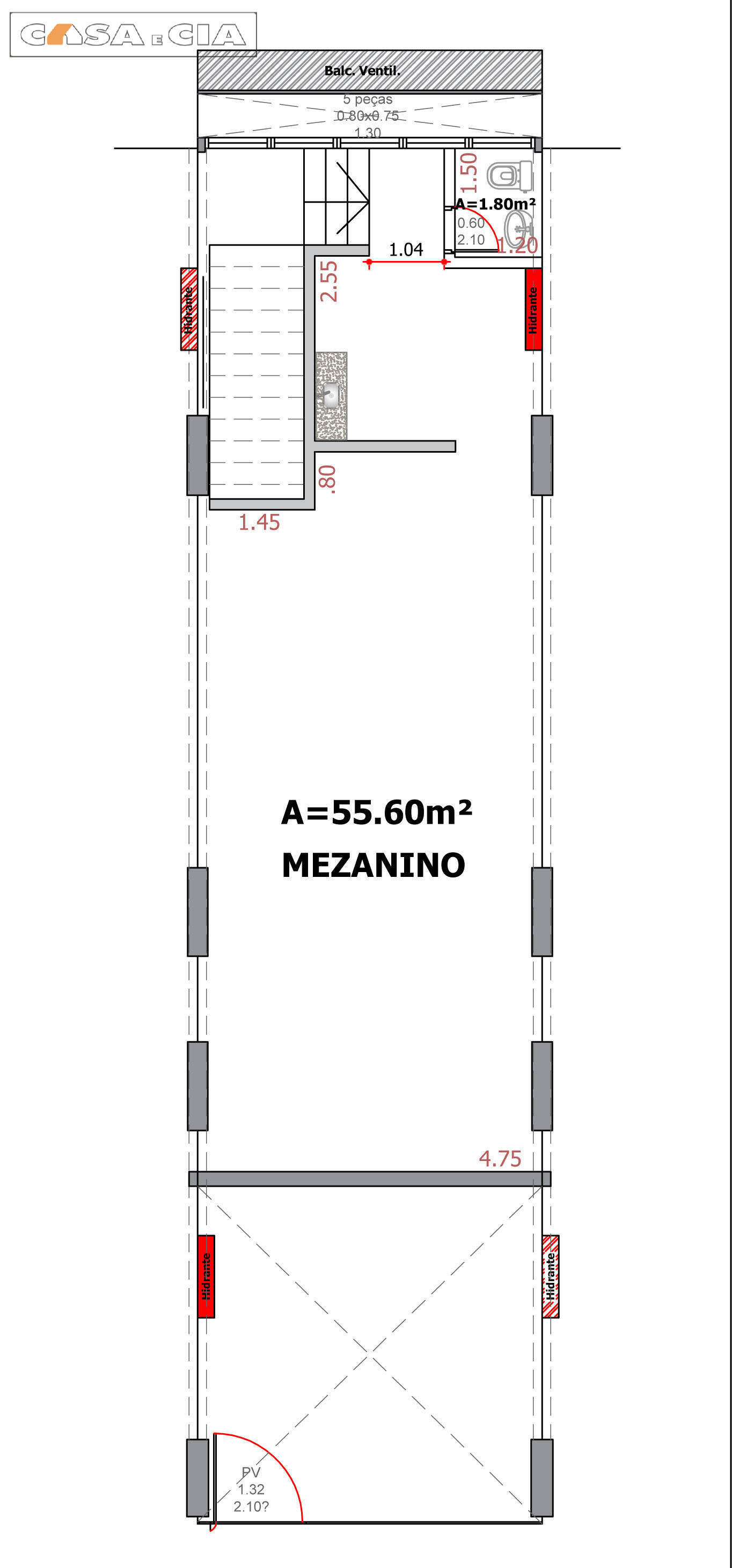 Conjunto Comercial-Sala à venda, 182m² - Foto 12